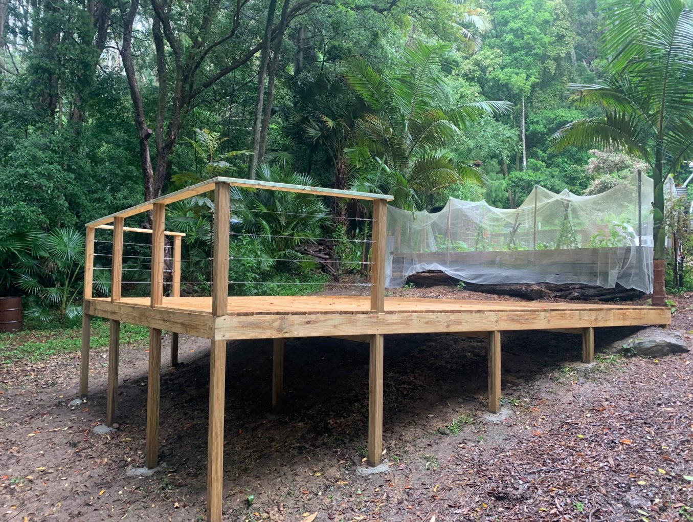 Treated Pine Deck and Balustrade